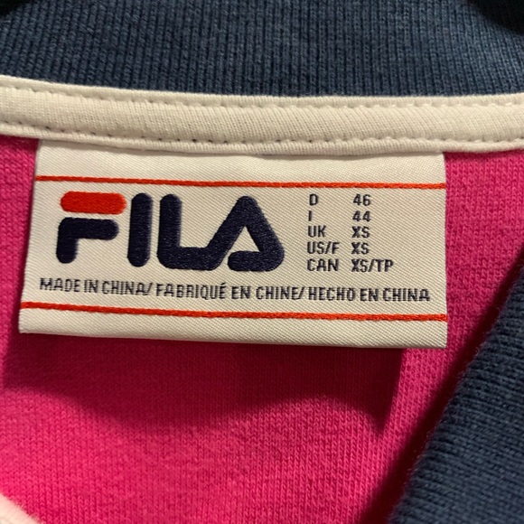 Fila Tennis Shirt Vintage Retro Style Look. FILA Analu Polo. - Picture 5 of 7